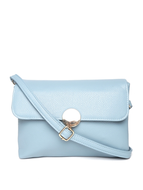 

Lino Perros Blue Solid Sling Bag