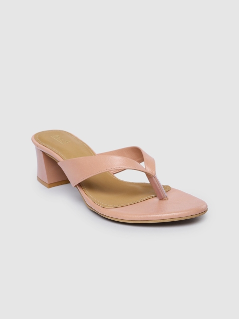 

Inc 5 Pink Solid Block Heels