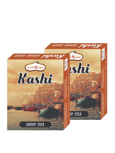 

Shubh Labh Pack Of 2 Brown Long Dry Dhoop Sticks