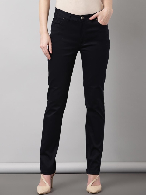 

Lakshita Women Navy Blue Comfort Skinny Fit Stretchable Jeans