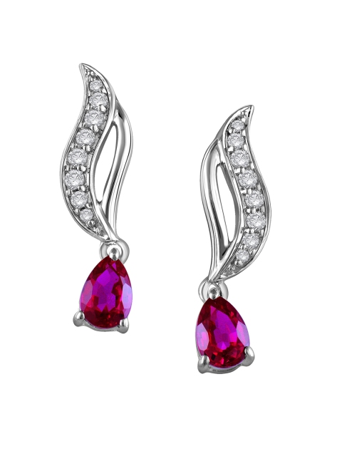 

Peora Sterling Silver Rhodium-Plated Classic Drop Earrings