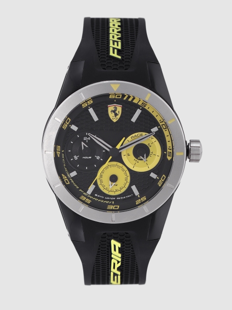 

Ferrari Men Black Analogue Watch 0830257