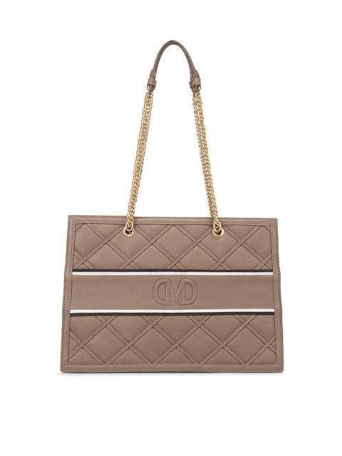 

Da Milano Brown Textured Leather Shopper Shoulder Bag