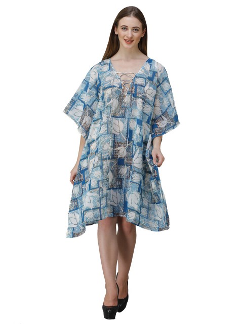 

Rajoria Instyle Multicoloured & silver gray Floral Georgette Ethnic A-Line Dress, Multi