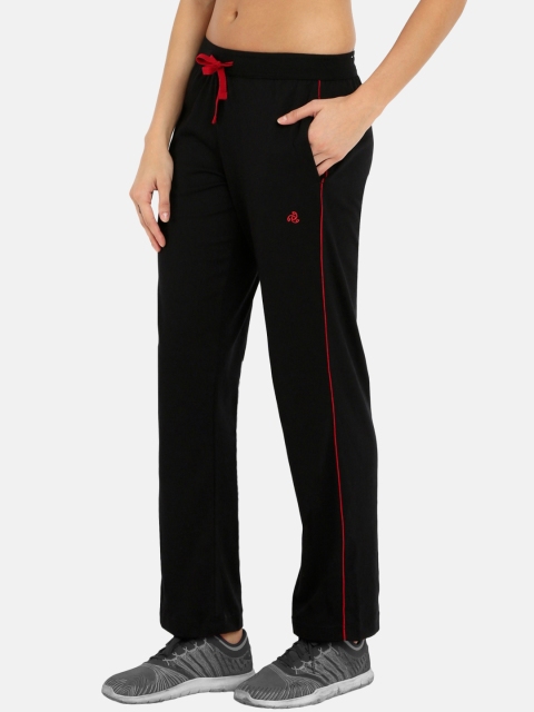 

Jockey Women Black Solid Regular Fit Lounge Pants 1305-0105