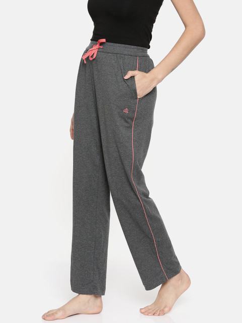 

Jockey Women Charcoal Grey Solid Lounge Pants 1305-0105-CM-DB