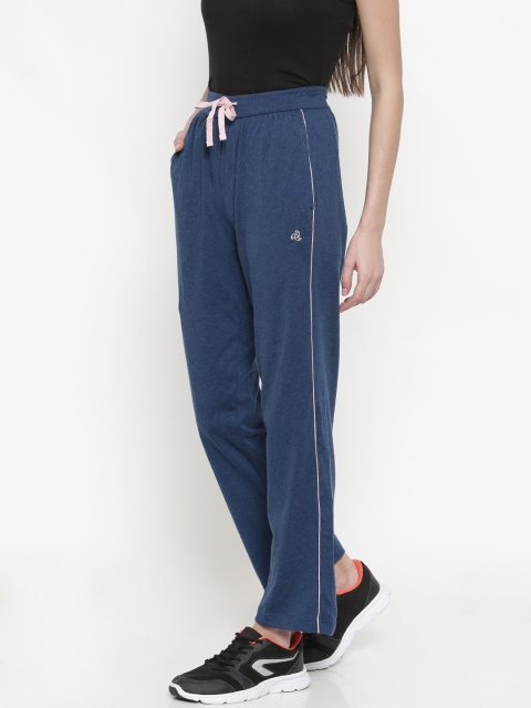 

Jockey Blue Solid Relaxed Fit Track Pants