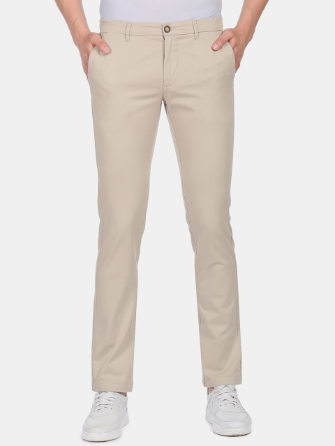 

U S Polo Assn Men Grey Slim Fit Trousers