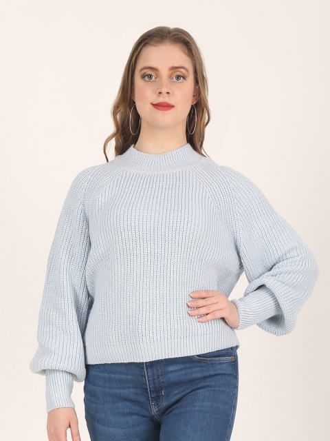 

NoBarr Women Blue Pullover