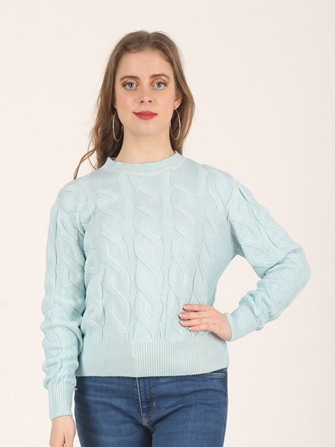 

NoBarr Women Blue Pullover