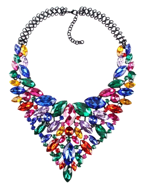 

FemNmas Gold-Plated Oxidised Necklace, Na