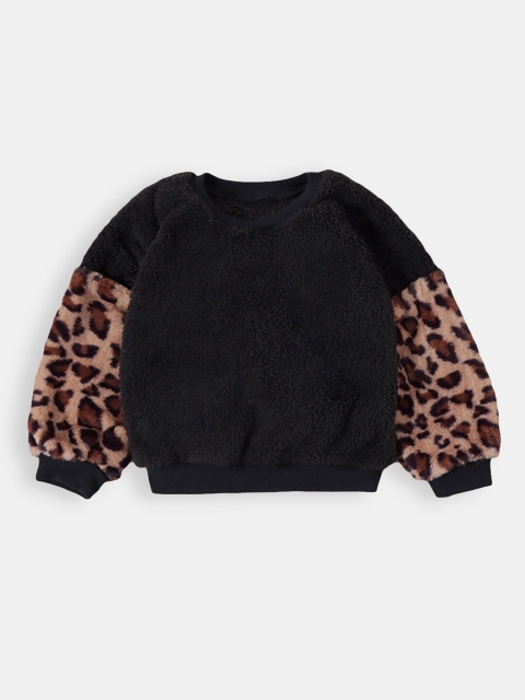 

Hopscotch Girls Black Sweatshirt