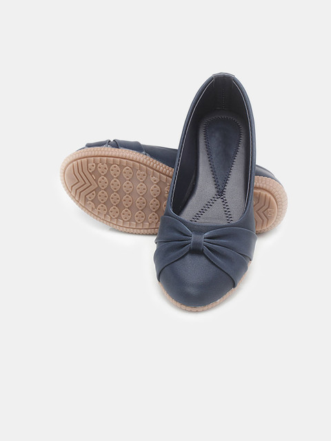 

Hopscotch Girls Blue Party Bows Ballerinas Flats