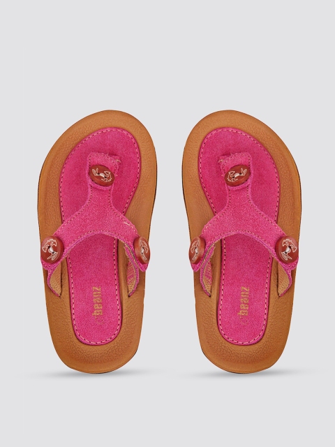 

Hopscotch Girls Pink & Tan Slip-On