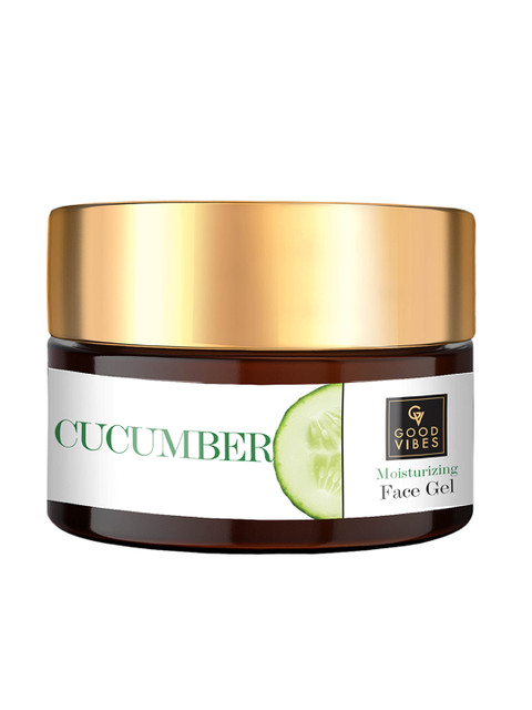 

Good Vibes Cucumber Moisturizing Face Gel for Hydrated & Refreshed Skin - 100g, White