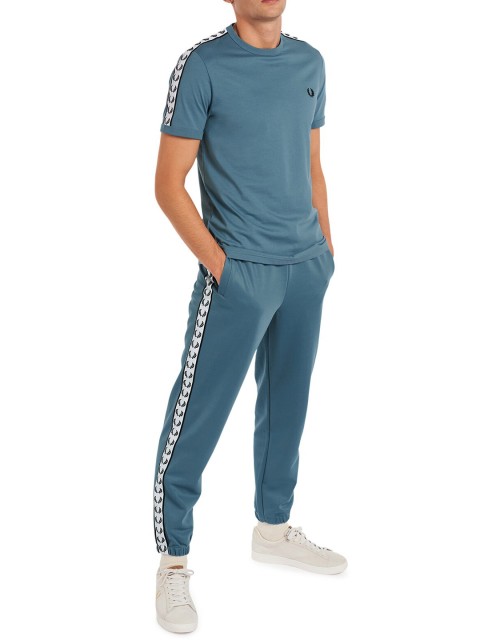 

Fred Perry Men Blue Applique T-shirt