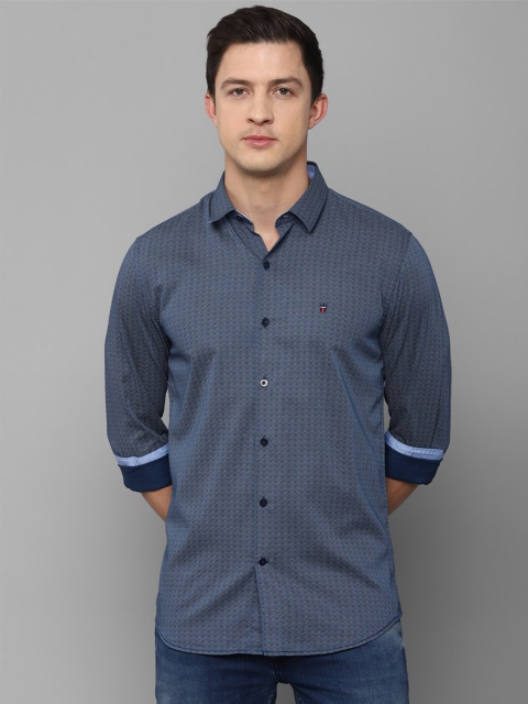 

Louis Philippe Sport Men Blue Slim Fit Printed Casual Shirt