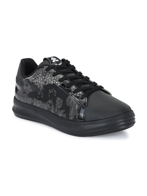 

OFF LIMITS Men Black Printed Sneakers