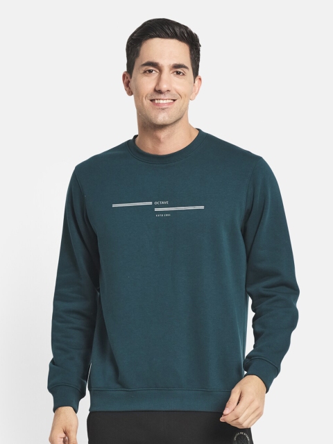 

Octave Men Green Sweatshirt