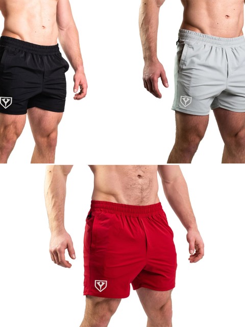 

Yazole Men Multicoloured Loose Fit Training or Gym Sports Shorts, Multi