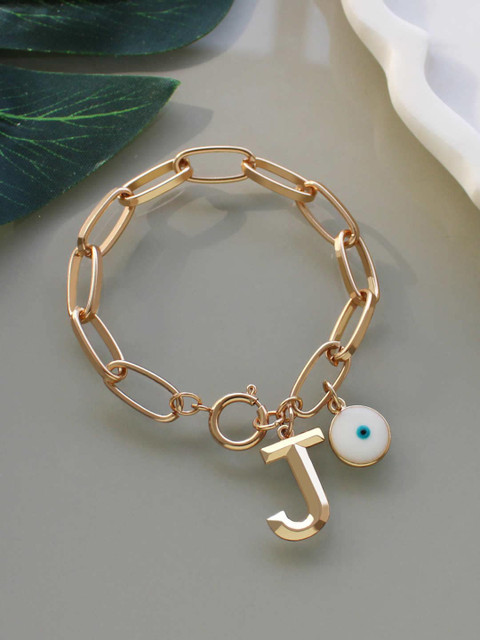 

Runway Ritual Women Gold-Plated & White Brass Cuff Bracelet