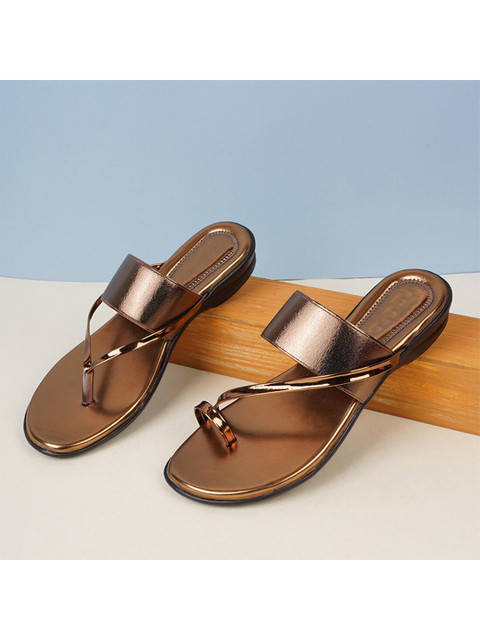 

Style Shoes Women Gold-Toned Flats