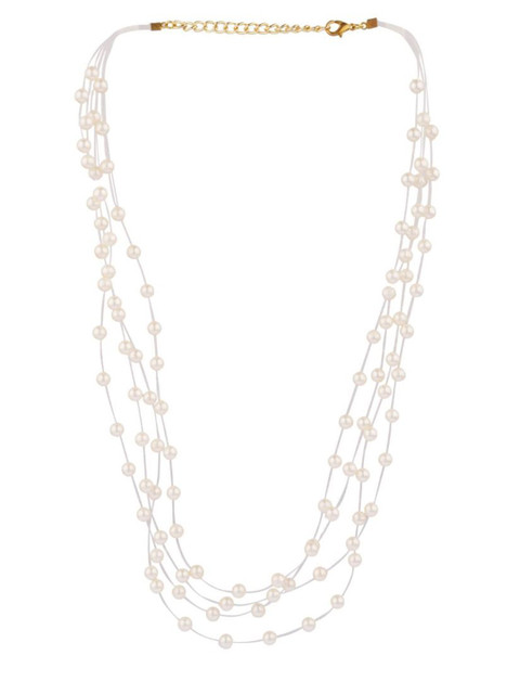 

Efulgenz Gold-Toned & White Gold-Plated Layered Chain