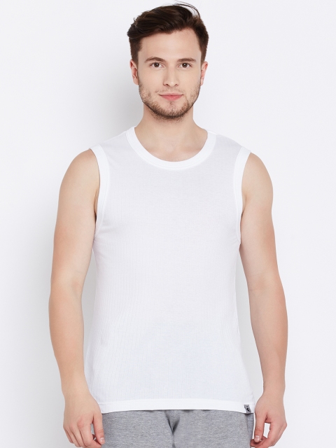 

Jockey White Innerwear Vest 9930-0105