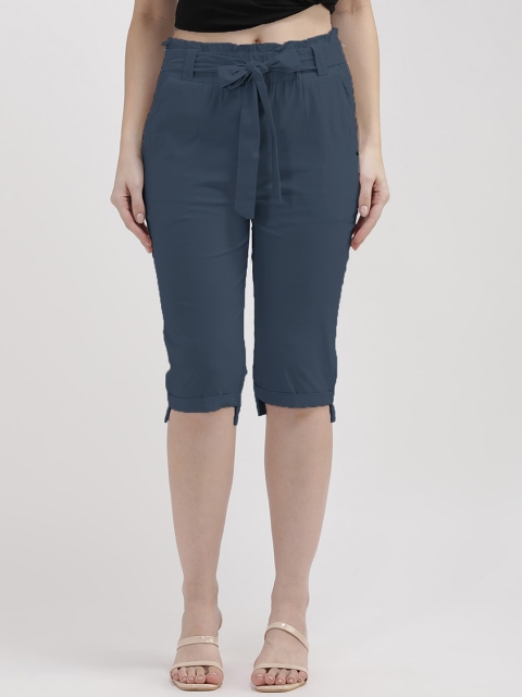 

V2 Value & Variety Women Teal Capris