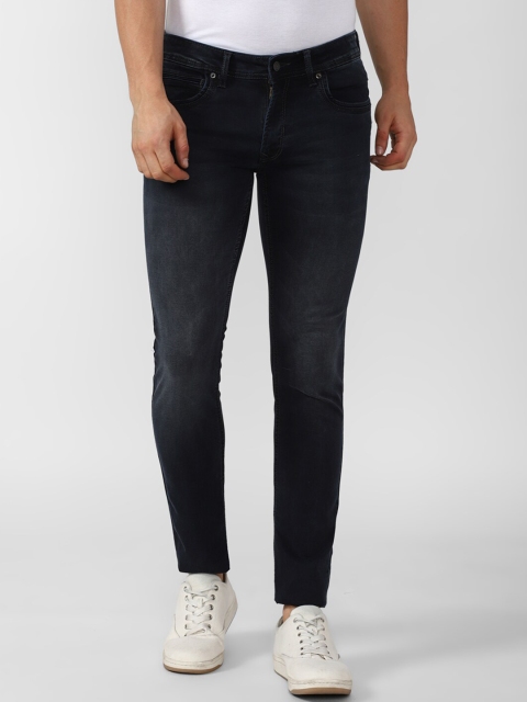 

Peter England Casuals Men Black Skinny Fit Heavy Fade Jeans