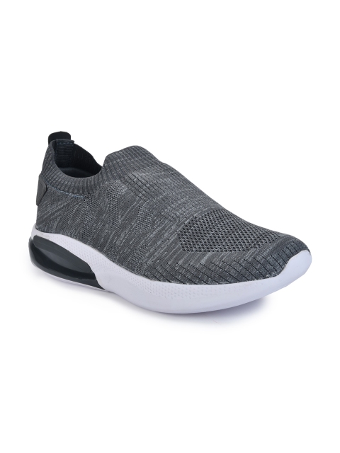 

Ganuchi Men Grey Mesh Running Non-Marking Shoes