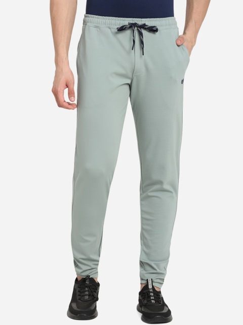 

JADE BLUE Men Green Solid Slim Fit Track Pants