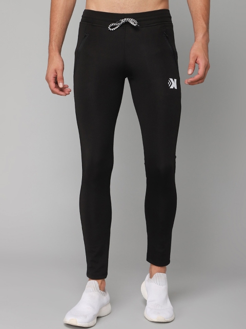 

JACKDANZA Men Black Regular Fit Solid Track Pant