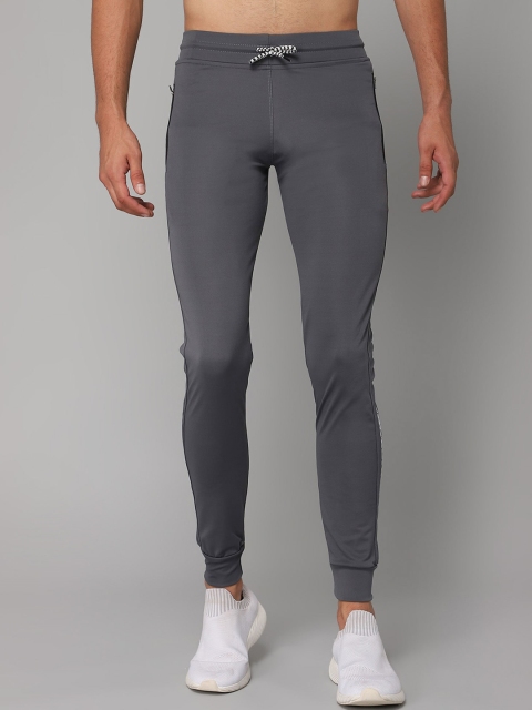 

JACKDANZA Men Grey Solid Joggers
