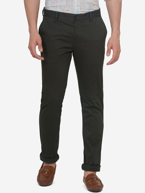 

Greenfibre Men Brown Slim Fit Casual Trouser