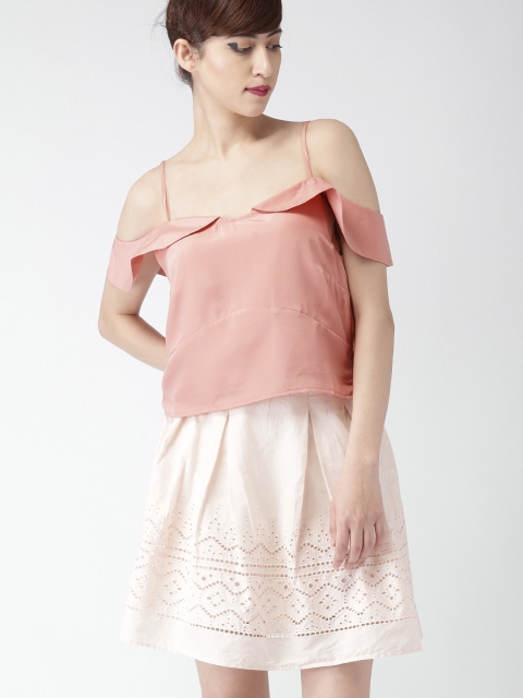 

LOVE GEN Women Pink Solid Top
