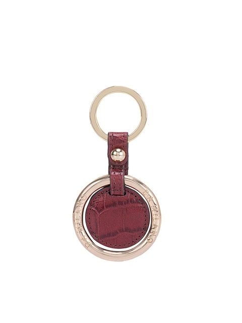 

Da Milano Burgundy Leather Keychain