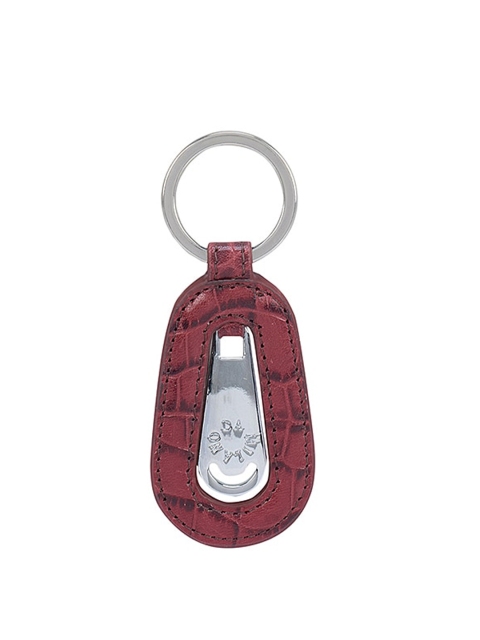 

Da Milano Burgundy Textured Key chain