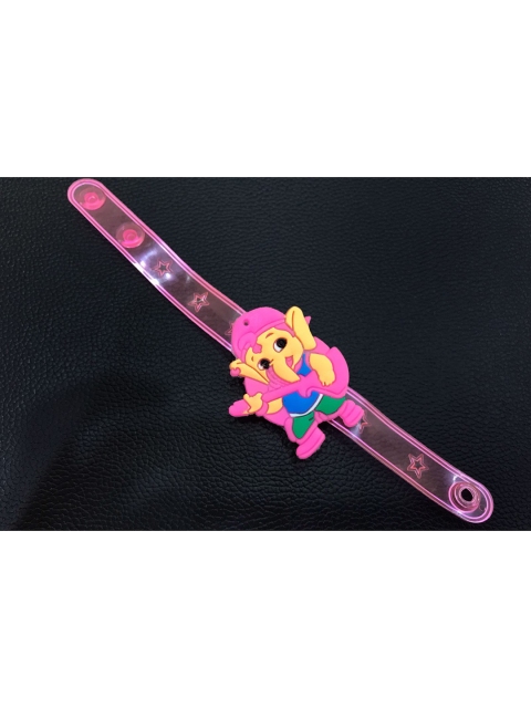 

MORKANTH JEWELLERY Boys Pink Animated Ganpati Cartton Rakhi