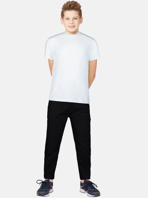 

Gini and Jony Boys Black Chinos Trousers