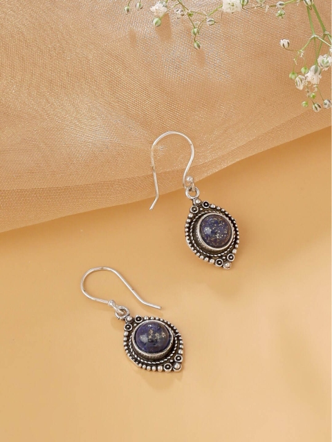 

kashwini Blue Contemporary Drop Earrings