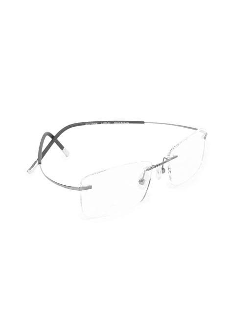 

Titan Unisex Silver-Toned Rimless Rectangle Frames