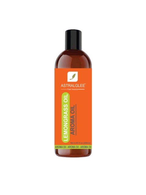 

ASTRALGLEE Lemongrass Aroma Diffuser Oil 250 ML, Transparent