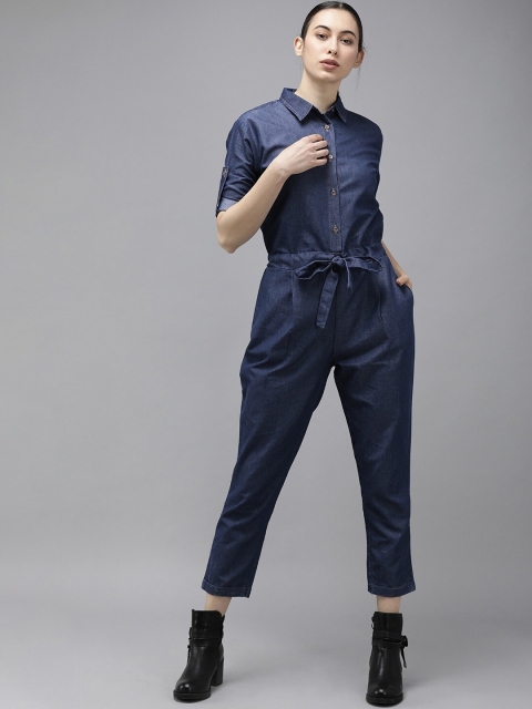 

VOXATI Women Blue Basic Jumpsuit