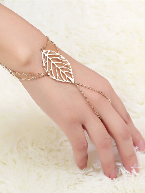 

FemNmas Women Gold Bracelet