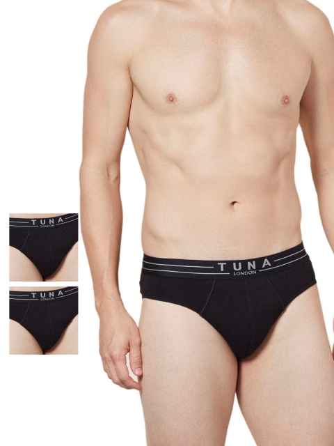 

Tuna London Black Pack of 3 Briefs BTM44BLK