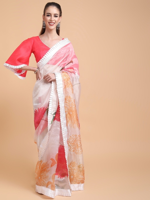

Sangria Women White Sarees