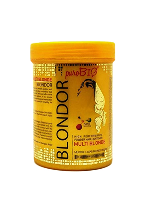 

puroBIO High Performance Multi Blonde Blondor Hair Colour - 200 g, Gold