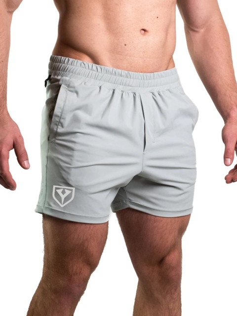 

Yazole Men Grey Loose Fit Training or Gym Sports Shorts