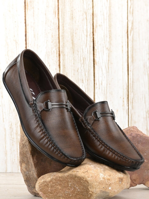 

VIV Men Brown Slip On Loafers